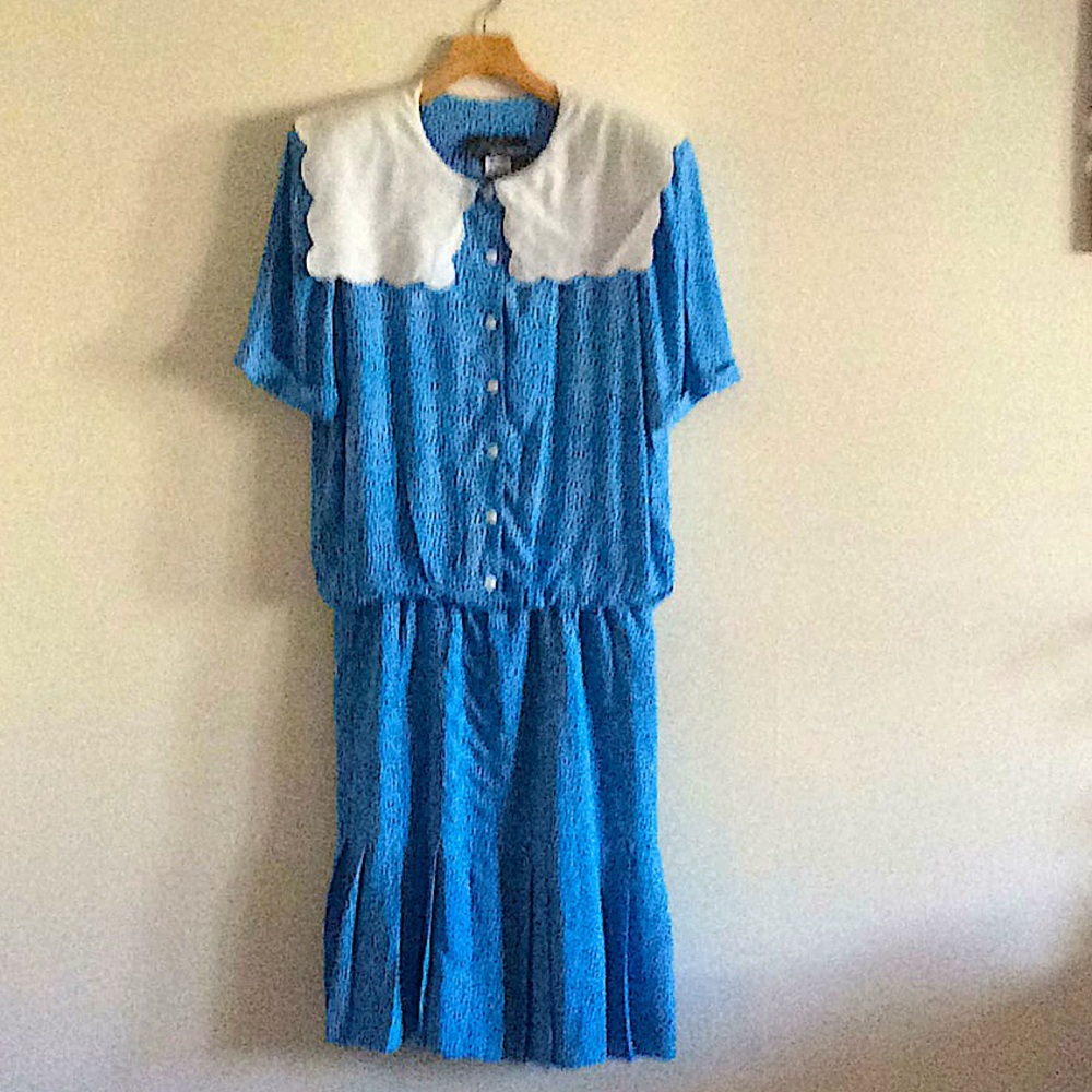 Vintage silk dress by Cynthia Howie